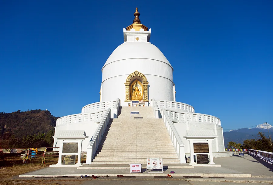 Shanti Stupa (world peace pagoda)